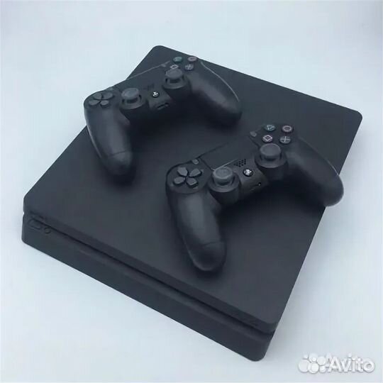 Sony playstation 4 slim 1tb с играми