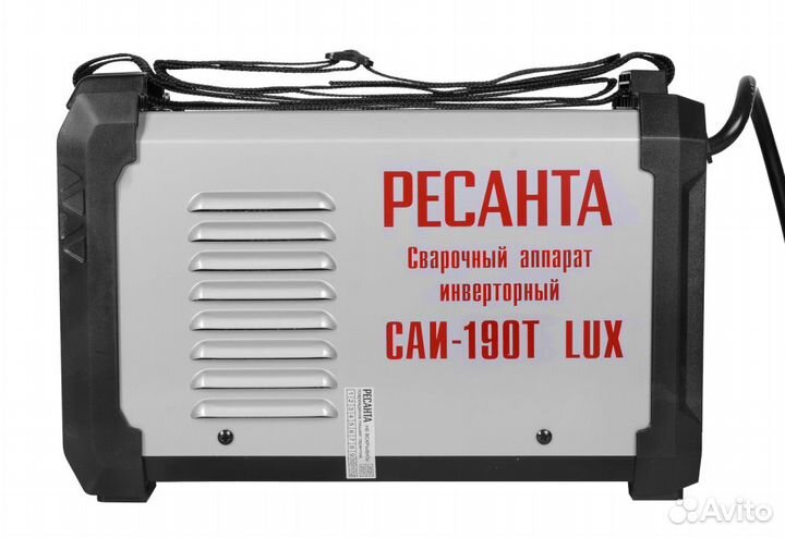 Сварочный аппарат инверторный Ресанта саи-190Т LUX