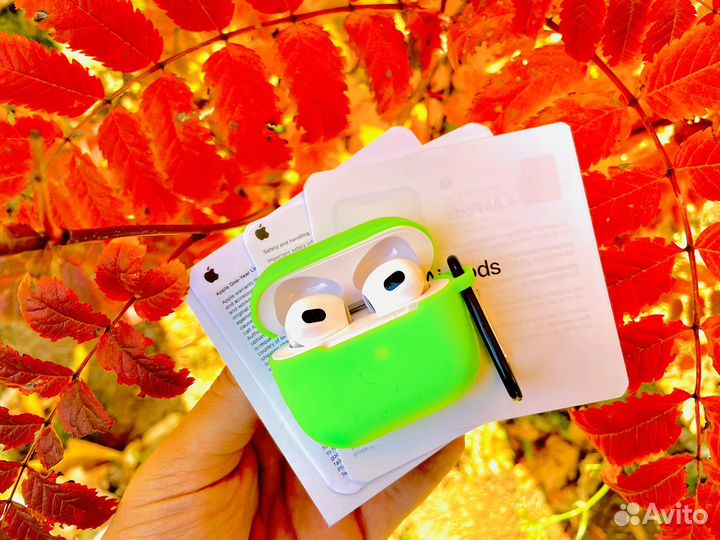 AirPods 3 (Гарантия + Чехол + Доставка)