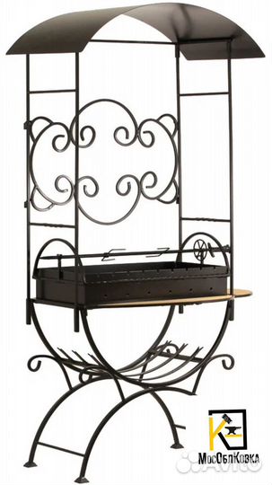 Мангал с казаном для дачи