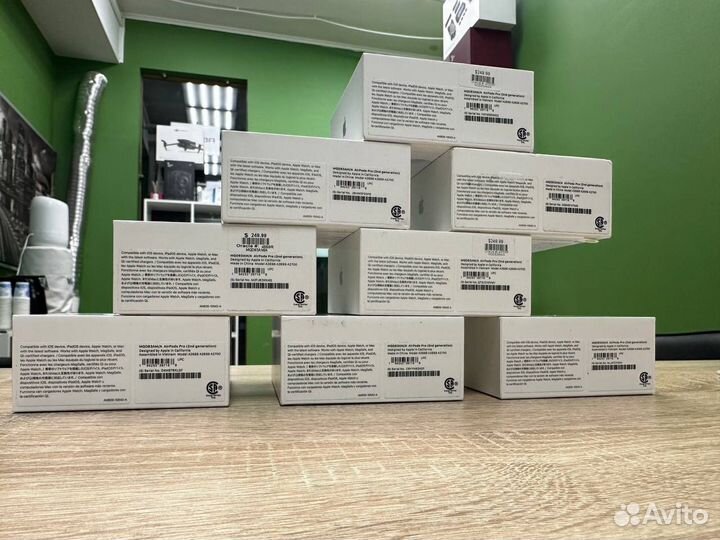 Apple airpods pro 2 новые/гарантия 1 год