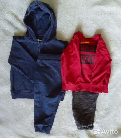 Пакет вещей на мальчика р.74-80 на лето и осень