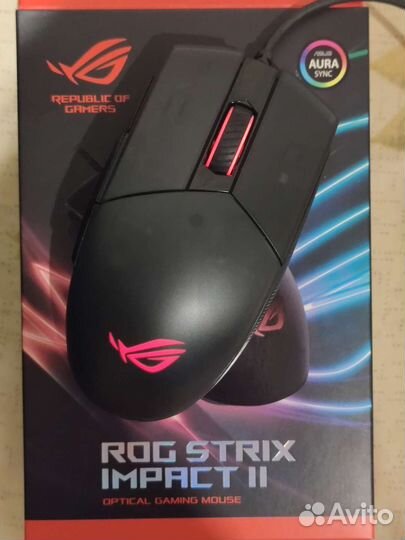 Игровая мышь Asus ROG Strix Impact II