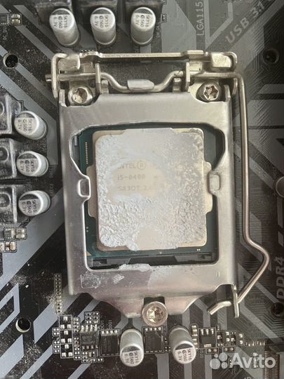 Комплект материнская плата+процесор
