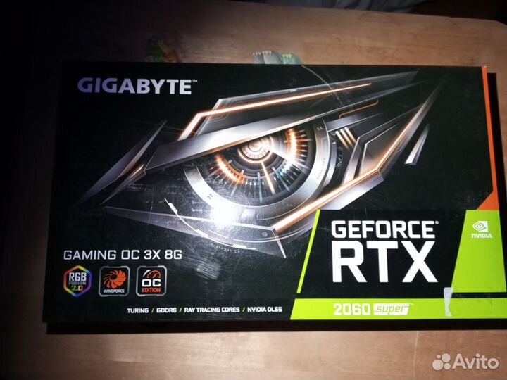 Видеокарта gtx 2060 super каропки