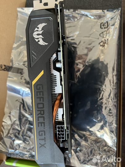 Видеокарта Asus tuf gtx 1660ti oc