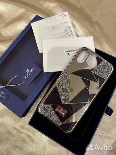 Чехол на iPhone X Swarovski