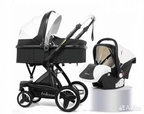 Коляска-трансформер 3 в 1 Luxmom (Belecoo) X6