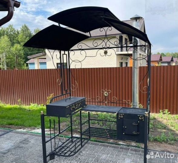 Мангал беседка