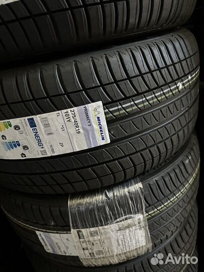 Michelin Primacy 3 ZP 275/40 R19 и 245/45 R19