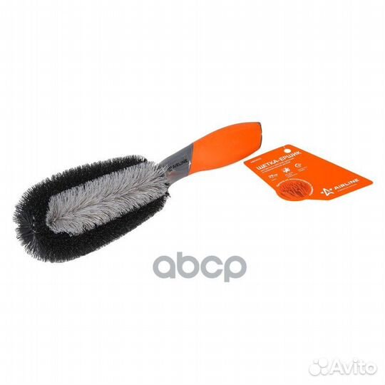 Щетка-ершик для мытья с жёсткой щетиной и проре