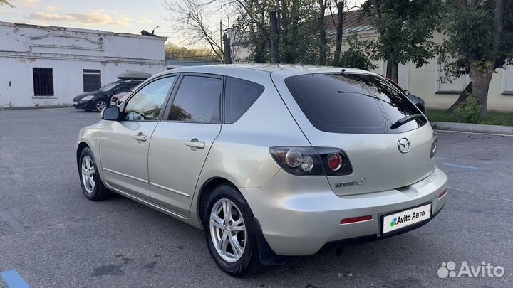 Mazda 3 1.6 МТ, 2007, 197 306 км