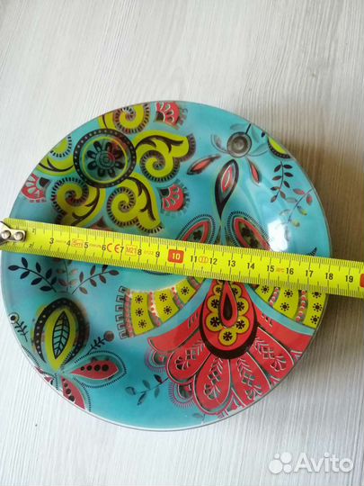 Тарелочки из стекла