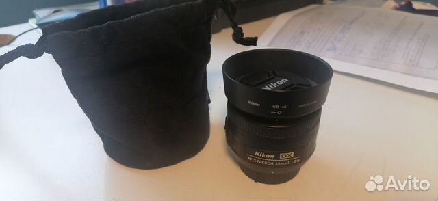 Продам объектив Nikon DX AF-S Nikkor 35mm 1,8g