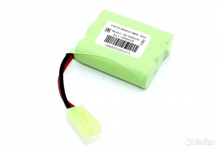 Аккумулятор Ni-MH 3.6V 2400mAh AA Flatpack Tamiya