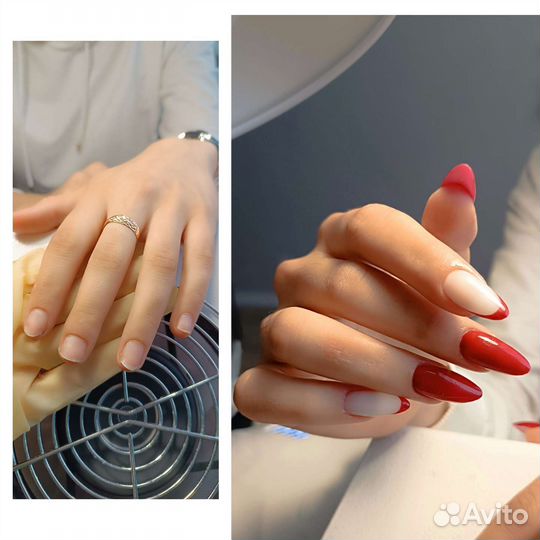 Маникюр гель-лак покрытие ЖК Восток