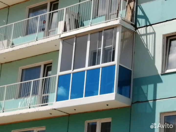 Остекление,отделка балконов,лоджий, веранд