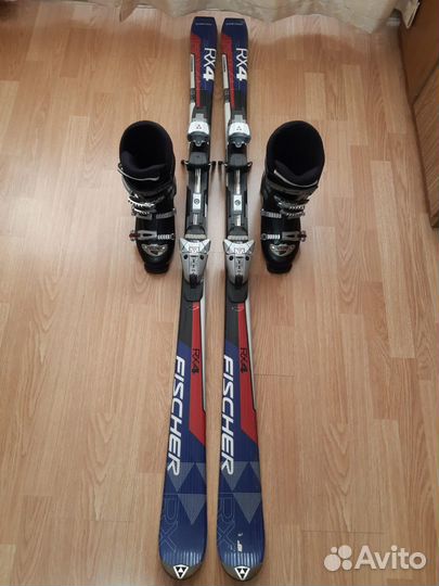 Лыжи горные fischer RX4, комплект