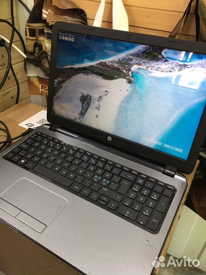 Hp тонкий офисный ноут с ssd