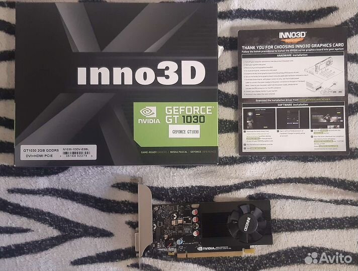 Nvidia geforce GT 1030 2GB gddr5