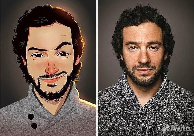 Портрет по фото на холсте на заказ Смоленск