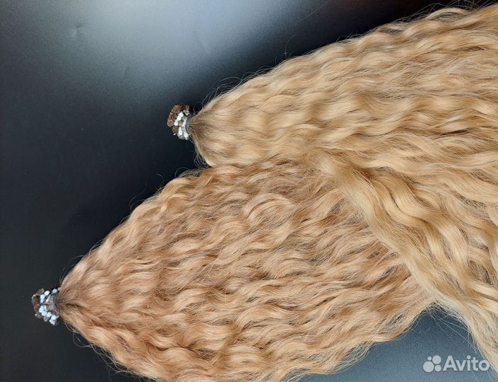 Волосы для наращивания Exclusive +, кудри, опт