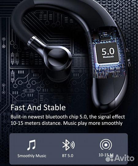 Bluetooth-наушники S300 с беспроводной гарнитурой