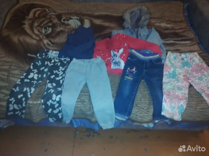 Вещи для девочки рост 116 пакетом
