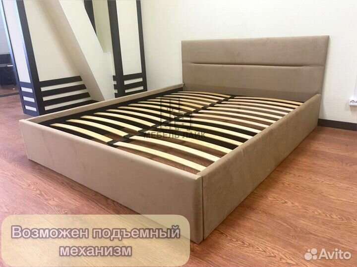 Кровать мягкая