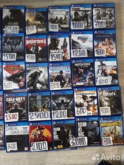 Игры PS 4 god of war GTA 5 diablo 3