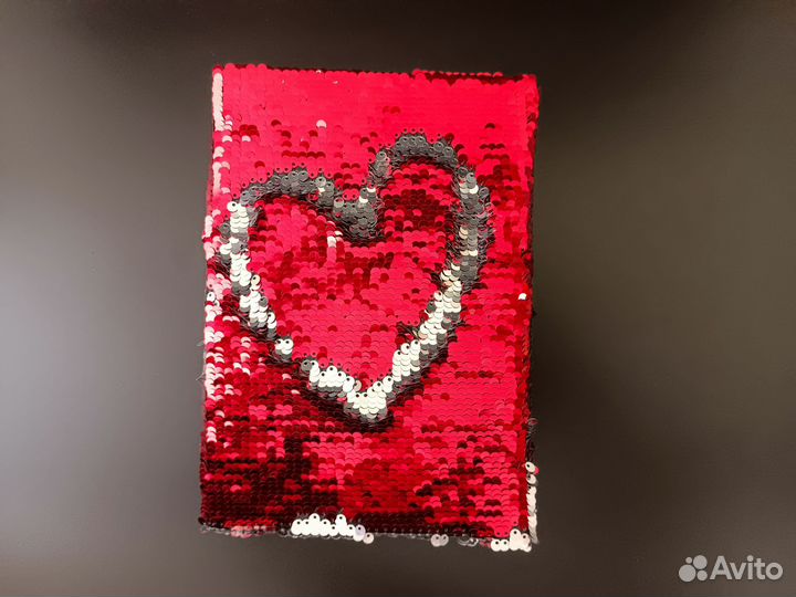 Блокнот ежедневник планер с пайетками Хамелеон