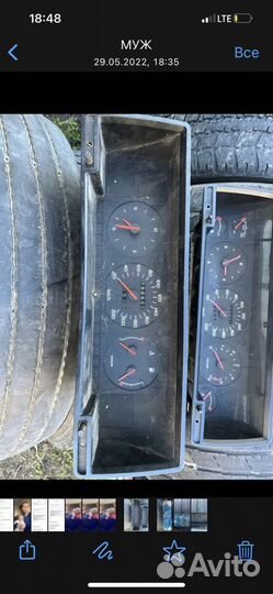 Приборная панель на volva 740, 760