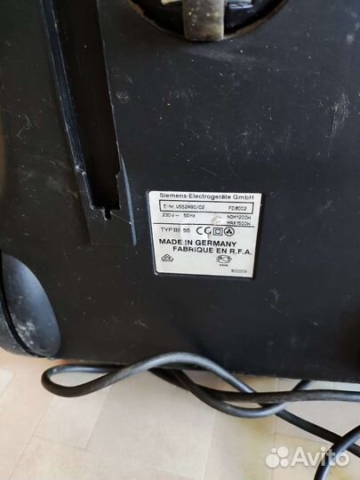 Пылесос siemens