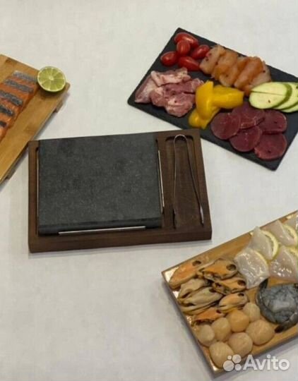 Камень для жарки мяса, рыбы и овощей