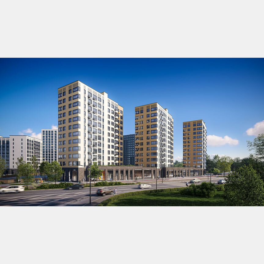 3-к. квартира, 58,8 м², 11/12 эт.