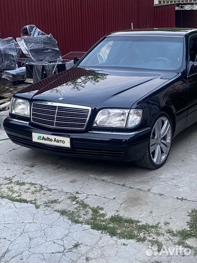 Mercedes-Benz S-класс 3.2 AT, 1994, битый, 400 000 км