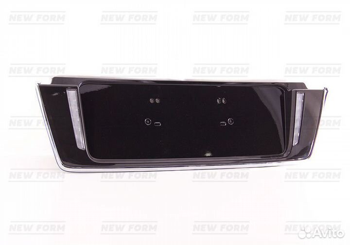 Накладка под номер черная Lexus LX 570