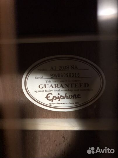 Гитараы epiphone электро акустики