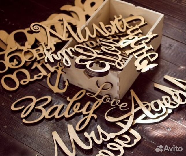 Лазерная резка фанеры 3, 4, 6 мм