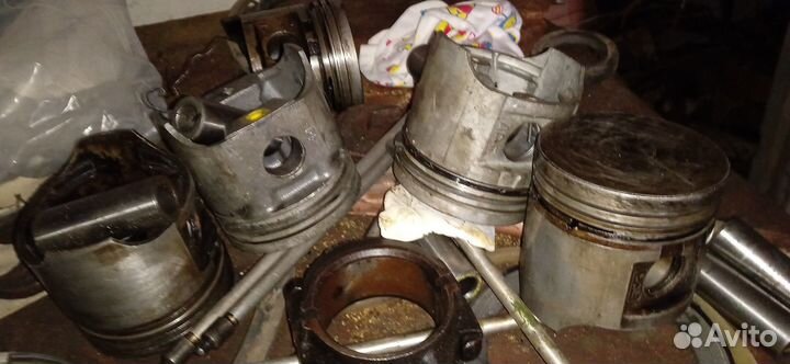 Поршневая всборе Газ 402дв.(без гильз)