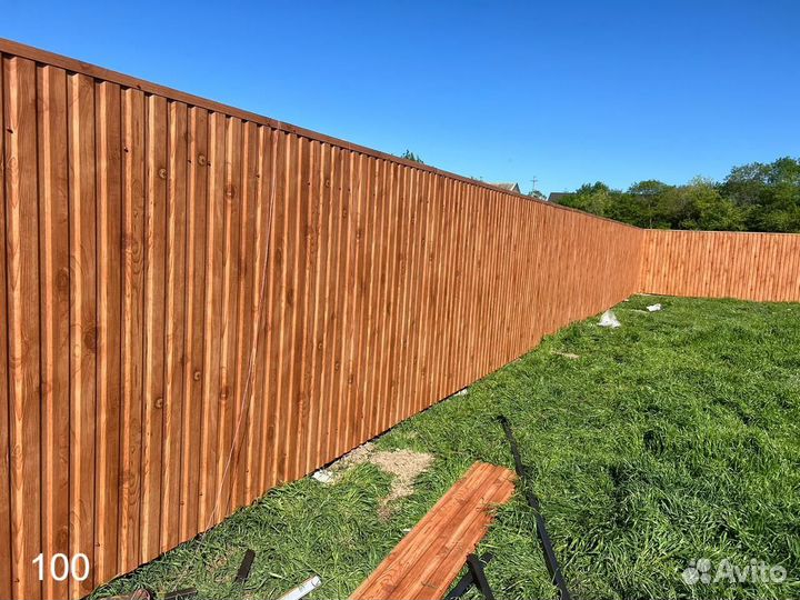 Строительство заборов из профнастила