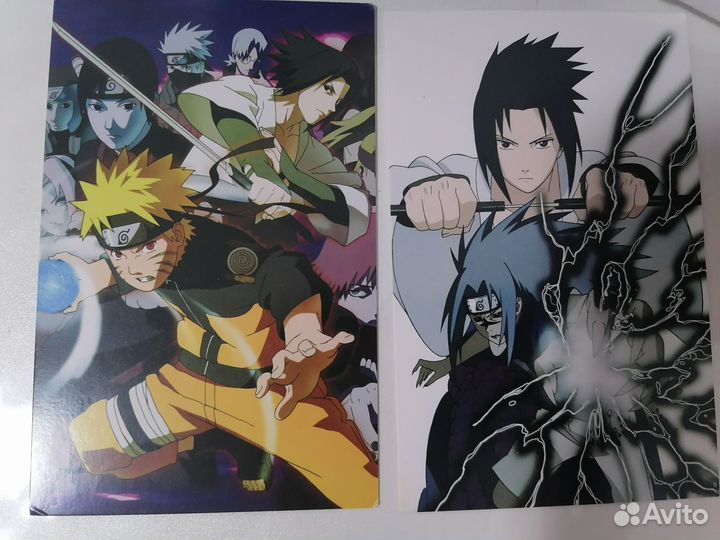 Карточки оригинальные по аниме наруто