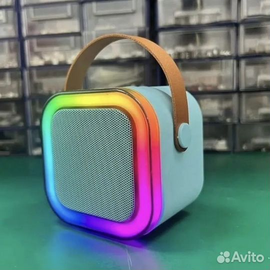 Колонка блютуз + 2 микрофона