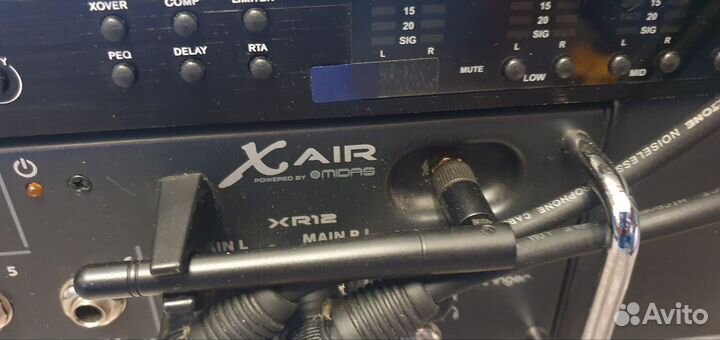 Behringer xr12 и dbx DriveRack PA2