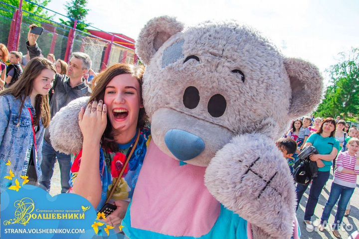 Ростовая кукла Мишка Тедди, Белый медведь