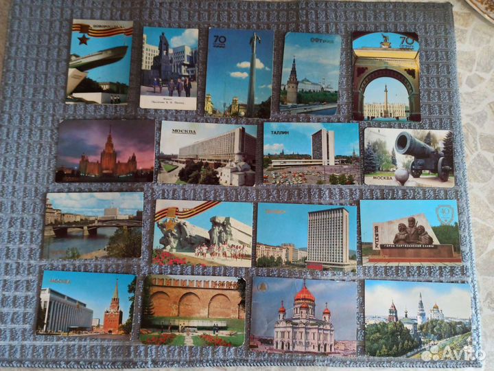 Календарики СССР