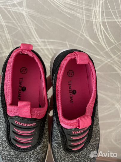 Кроссовки для девочки размер 27