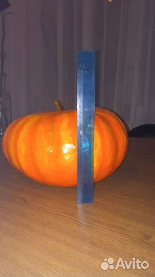 Тыква интерьерная папье-маше, ручная работа