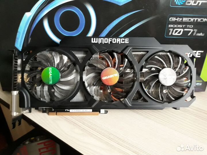 Видеокарта Gigabyte Geforce GTX 780 GHz Edition