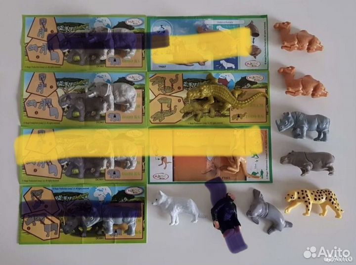 Киндер животные